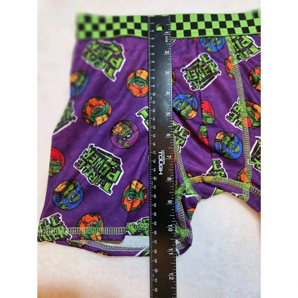 211 TMNT Mutant Mayhem Boys Boxer Briefs 4 Pack Size L 10/12 Ninja Turtles